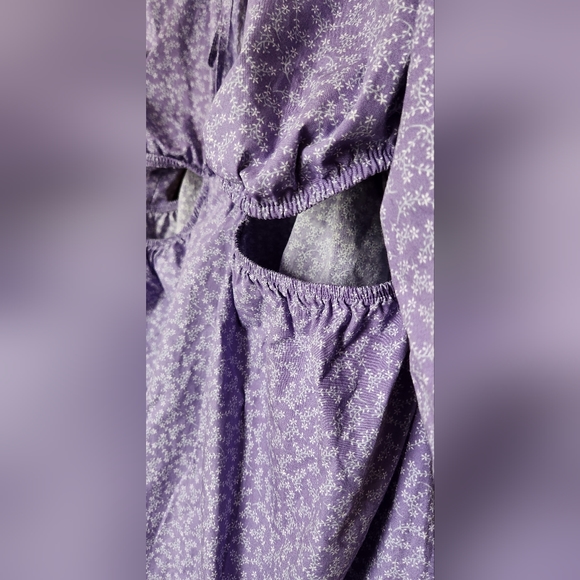 Nobo Dress Plus Size, Lilac With White Flowers, Sz 3x, Like New - Picture 2 of 11